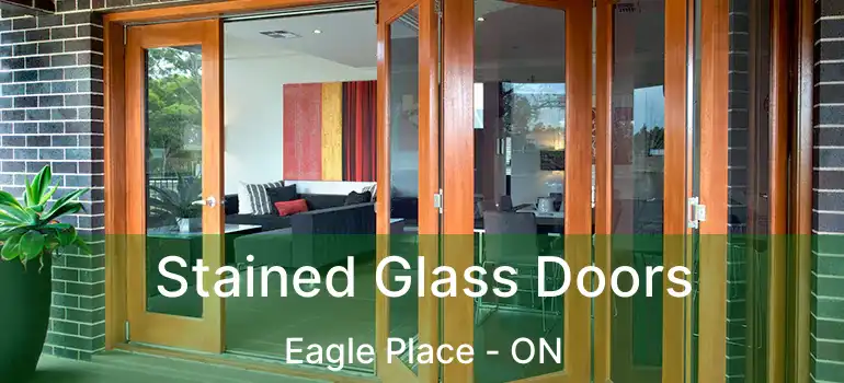  Stained Glass Doors Eagle Place - ON