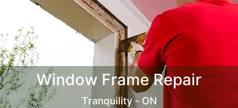  Window Frame Repair Tranquility - ON